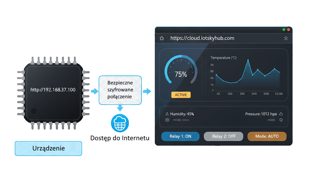 IoTSkyHub Chip Integration